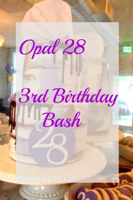 Opal 28 Birthday Bash. Get birthday party inspiration on FizzyParty.com