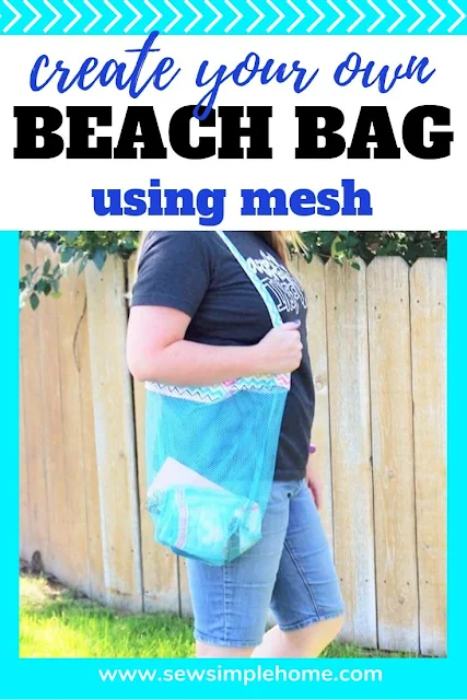 Create your own beach tote bag with this free pattern