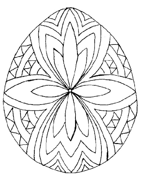  Easter Mosaic Coloring Pages Easter Egg Design Coloring Pages    