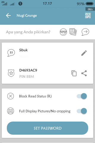 [BBM MOD] BeLight v2 BBM base 3.2.5.12 Clone - Nugi GoBlog