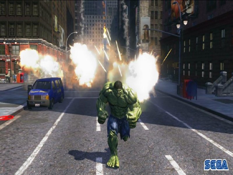 The Incredible Hulk Game Screenshot