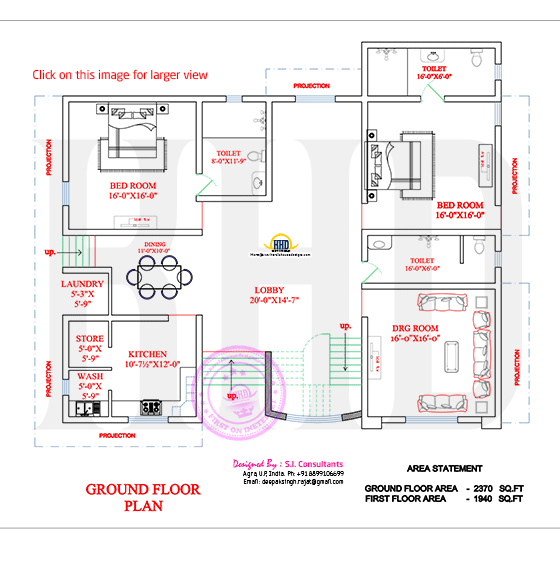 Ground floor plan