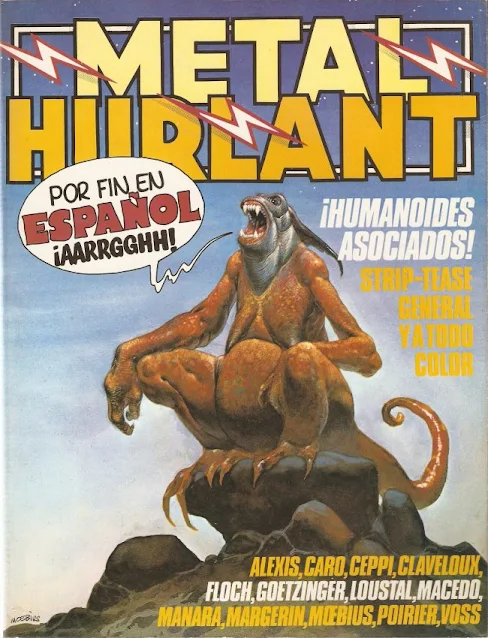 Revista Metal Hurlant año 1 número 1 (1981)