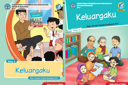 √ Download Buku Guru Dan Buku Siswa Kurikulum 2013 Edisi Revisi 2019
Sd/Mi Kelas 1 Tema 4 Keluargaku