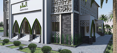 Desain Masjid Minimalis Modern