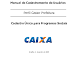 Download de Manual de Cadastramento CADUNICO 7 Perfil Gestor Prefeitura