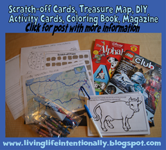 road trip ideas - fun folder 