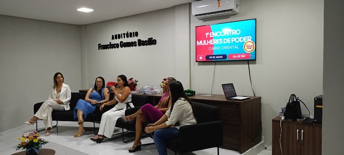 OAB Ceará marca presença no 1º Encontro Mulheres de Poder do Cariri Oriental, em Brejo Santo