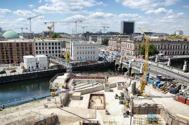 Baustelle Berliner Schloss, Stadtschloss, Schlossplatz, 10178 Berlin, 09.06.2015