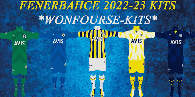 Fenerbahce Kit 2022-23 For PES 2013