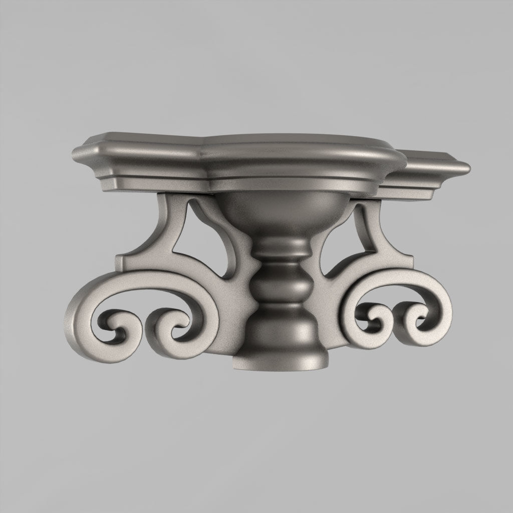 Corbels Free 3D print model,Art Cam, Stl File