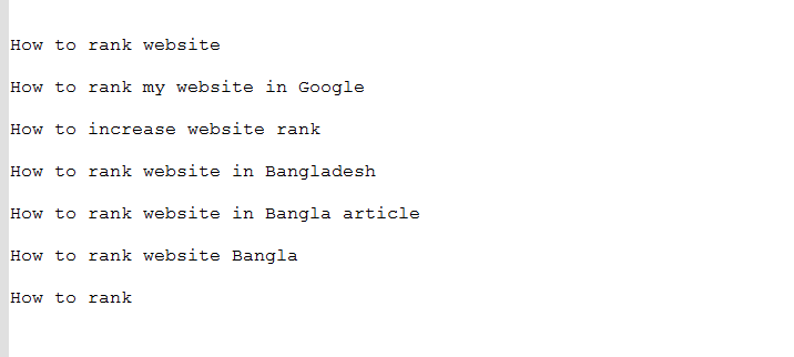 How to rank website in Bangladesh