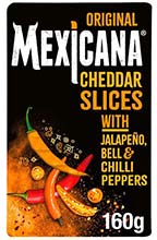Mexicana cheese slices.