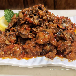 Resep Cara Membuat Kerang Bumbu Merah Pedas