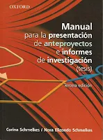 MANUAL PARA LA PRESENTACIÓN DE ANTEPROYECTOS E INFORMES DE INVESTIGACIÓN