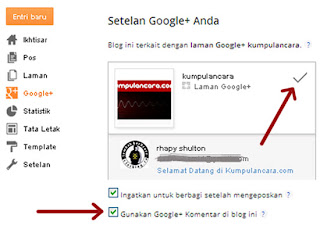 Cara Pasang | Install Komentar Google Plus di Blogger
