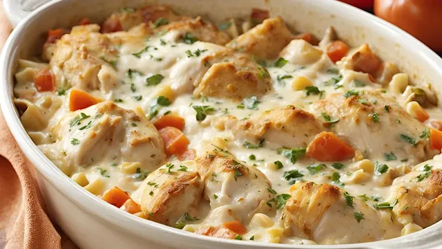 Chicken Casserole with Sour Cream