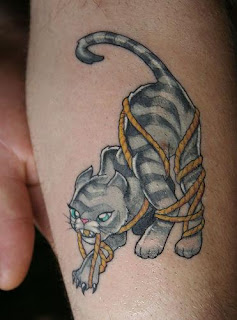 Cat Tattoo Design