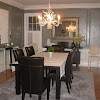 Grey Dining Room Chairs - Luxury modesty of grey dining room chairs | Dining Chairs ... / It has a small dining table for four that sits on hardwood flooring.