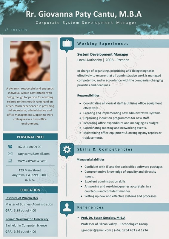 Desain CV Kreatif: Contoh Resume