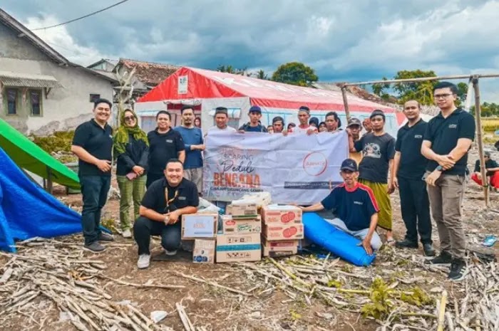 Peduli Bencana Gempa, Hotel Harper Purwakarta Berikan Langsung Bantuan ke Cianjur