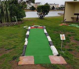 Crazy Golf at Mooragh Park in Ramsey on the Isle of Man