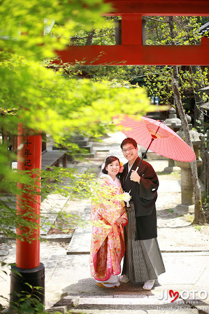 京都前撮りロケーション撮影｜今宮神社