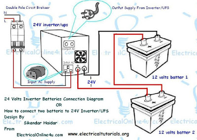 double battery inverter connection