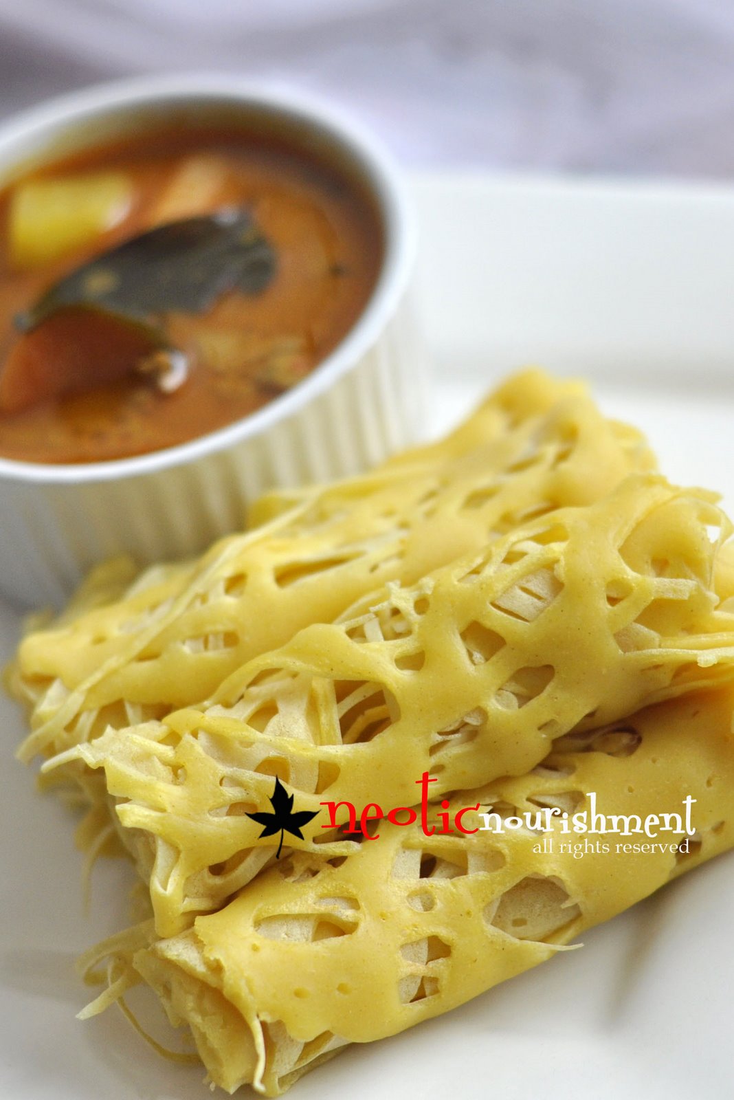 Noetic Nourishment: nn @ resepi roti jala kari ayam