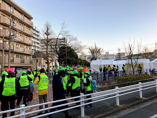 箱根駅伝 2021 鶴見中継所