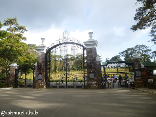 The gate of the Mansion House of Baguio City