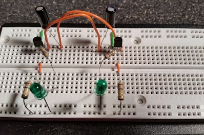 project setup on bread board