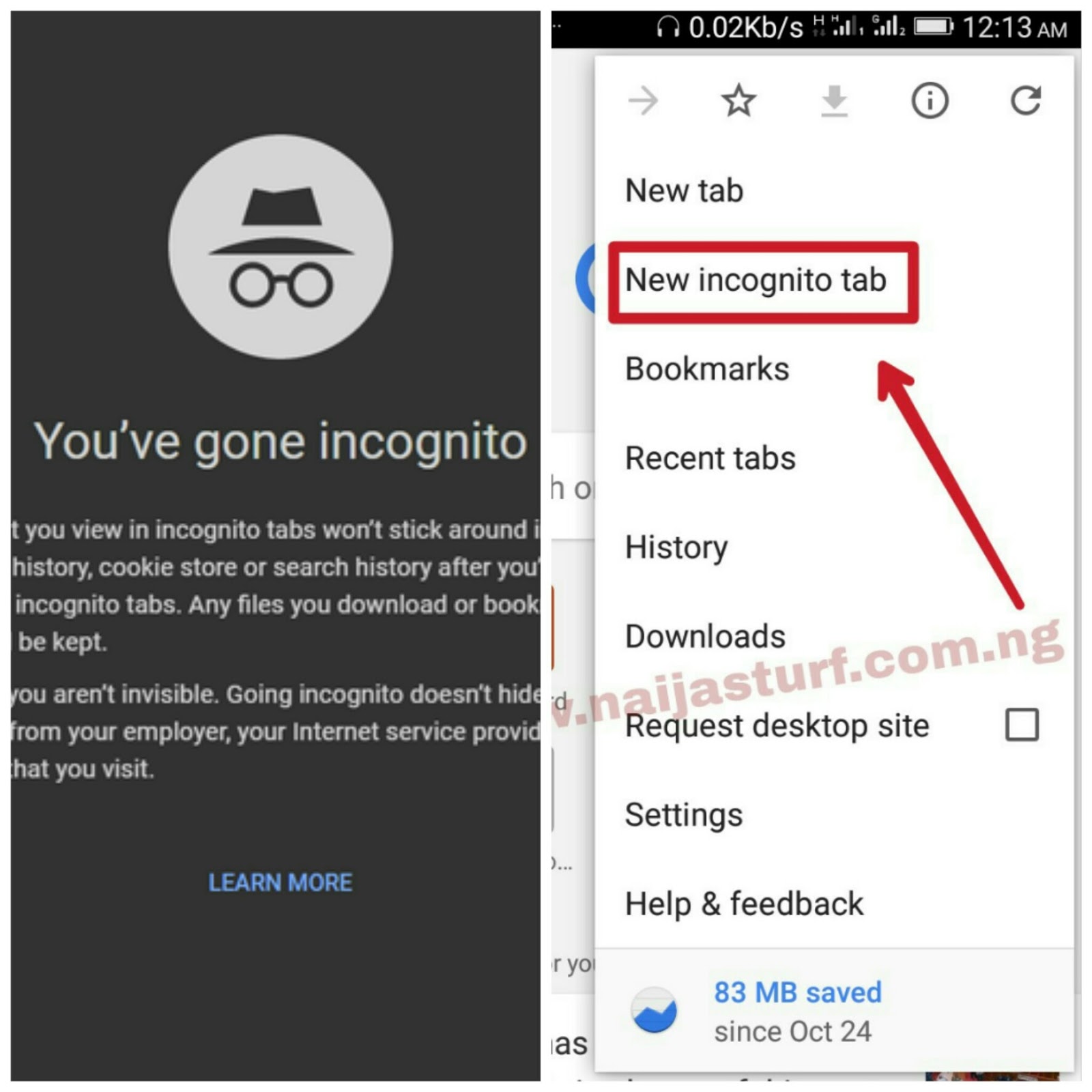 How To Go Incognito Mode On Android and Computer (Google