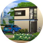 pavillon moderne sims 4