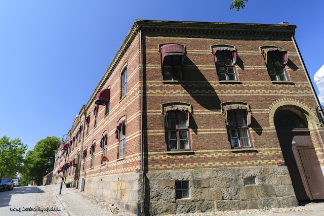 Edificios de piedra y ladrillo - Fredrikstad, por El Guisante Verde Project