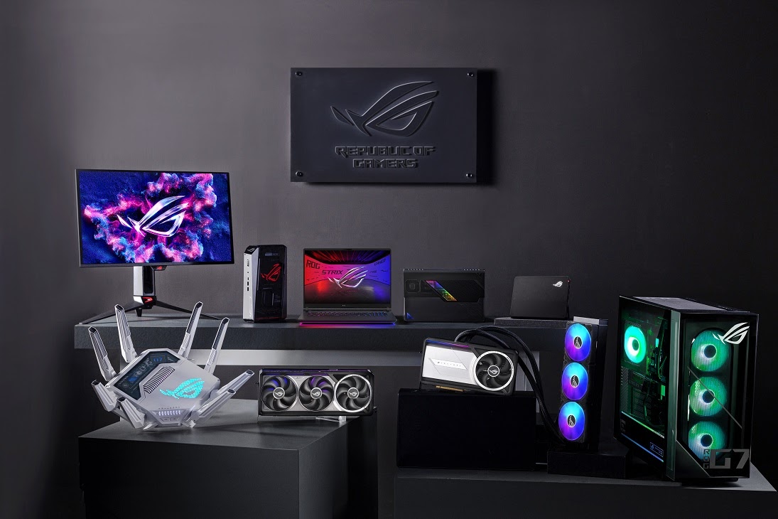 ASUS ROG Innovations to Unlock Limitless Gaming Potential at CES 2025