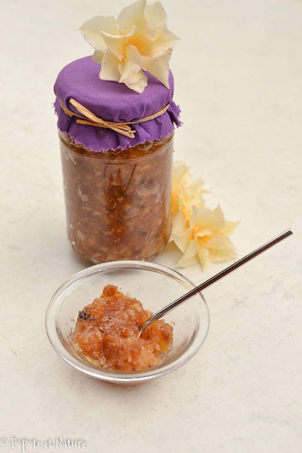 Confiture de citrons, figues et gingembre © Popote et Nature