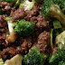 Brocolli with pork