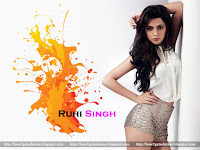 ruhi singh, photos, white top, grey short, mesmerize hindi film actress, desktop photo, hd quality