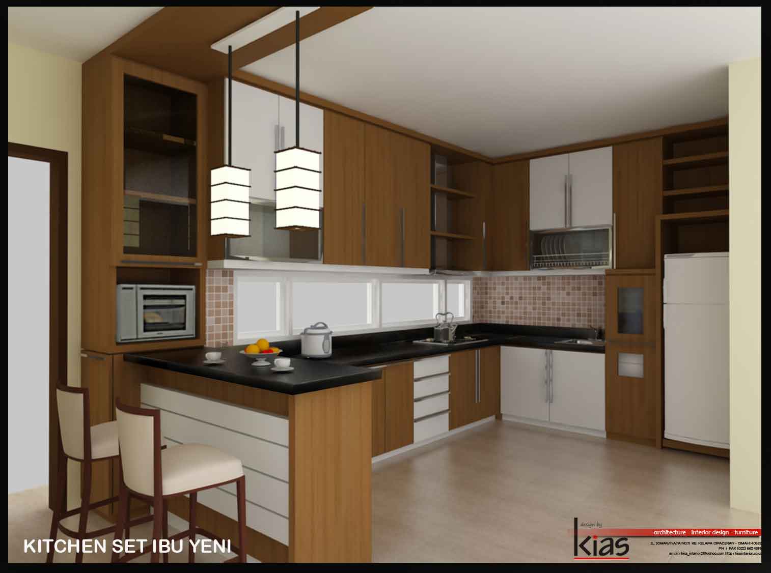 TFQ architects Contoh  Kitchen  set 