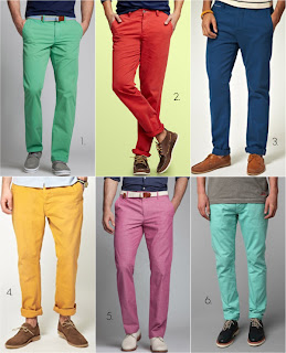 Colored Trousers