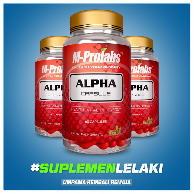 Capsule Merah–Suplemen Herba Lelaki Terbaik – Kedai Alpha