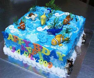 Contoh kue ulang tahun pertama anak tema hewan