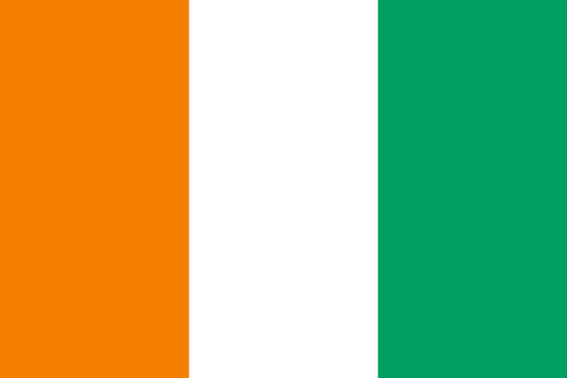 Bendera negara Pantai Gading