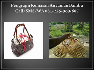 tas keranjang bambu mini