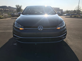 Front view of 2020 Volkswagen Golf TSI