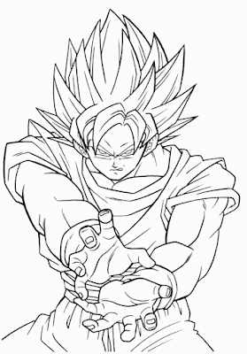 Dragon Ball Z - Desenhos para pintar