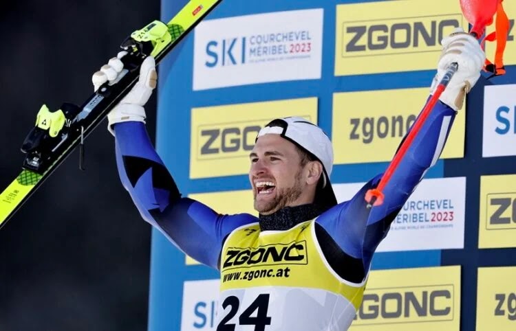 Αλπικό σκι: Ιστορικό ασημένιο μετάλλιο ο Γκιννής στο Παγκόσμιο πρωτάθλημα