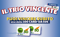 Logo Concorso Chanteclair Vert '' Il Trio vincente-speciale Ali e Aliper'' : vinci 100 card da 50 euro