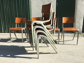 Esavian Stacking Chairs by James Leonard - Original Compulsive Design